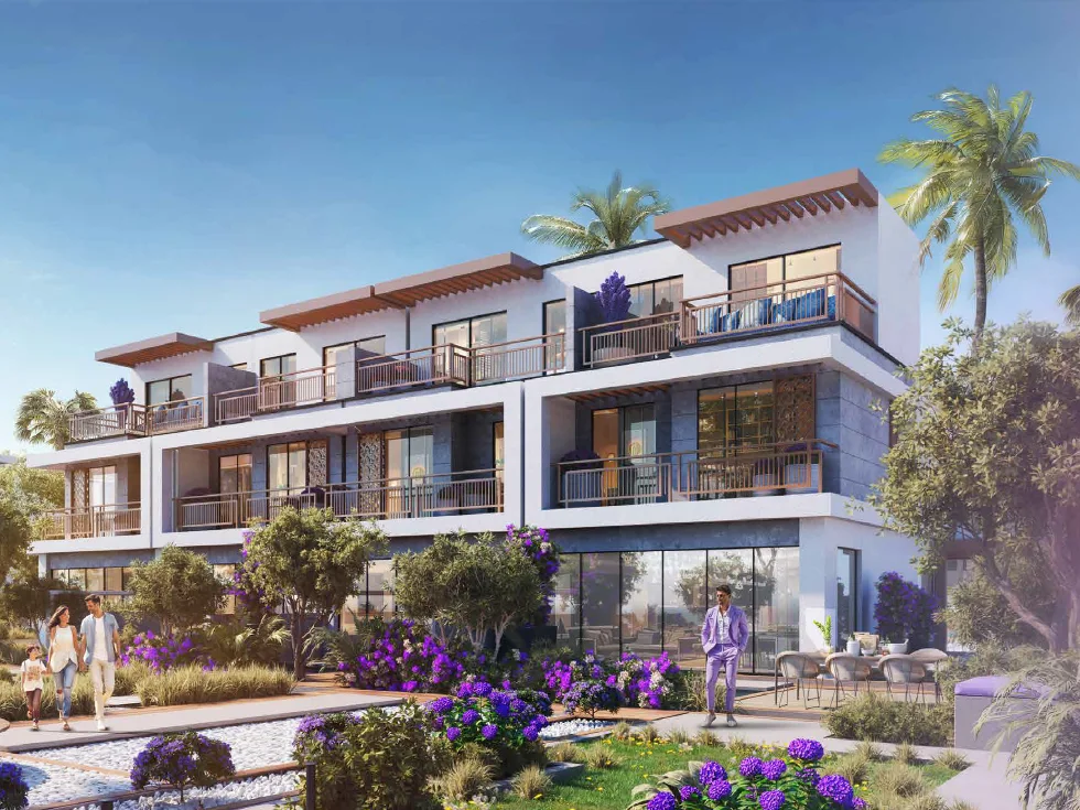 Violet Phase 4 townhouses at Damac Hills 2 render